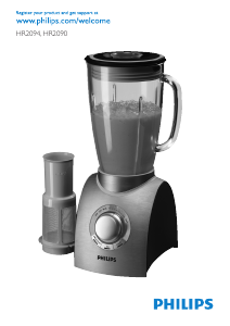 Handleiding Philips HR2090 Blender