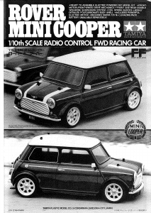 Bedienungsanleitung Tamiya M-01 Rover Mini Cooper Funkferngesteuerten auto