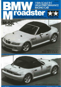 Manual Tamiya M-04L BMW Roadster Radio Controlled Car