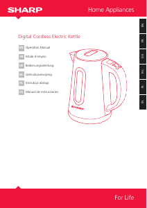 Manual Sharp SA-BK2002A Kettle