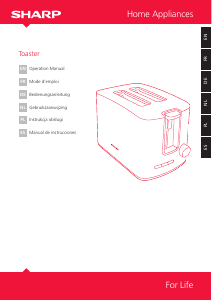 Manual Sharp SA-CT2002A Toaster