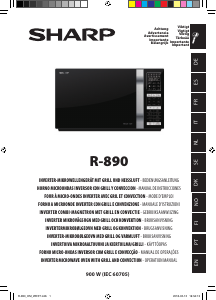 Manual Sharp R-890S Microwave