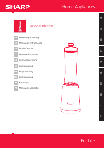 Bedienungsanleitung Sharp SA-FP1001WR Standmixer