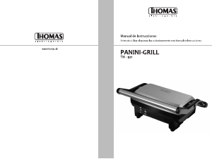 Manual de uso Thomas TH-971 Grill de contacto