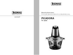 Manual de uso Thomas TH-9020V Batidora