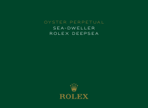 Manual Rolex Oyster Perpetual Sea-Dweller Watch