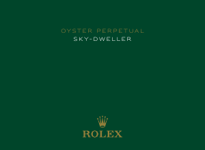 Manual Rolex Oyster Perpetual Sky-Dweller Watch