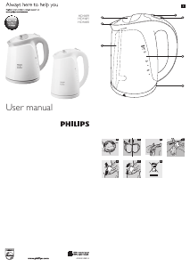 Manual Philips HD4699 Kettle