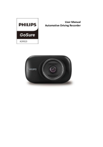 Manual Philips 56750XM GoSure Action Camera