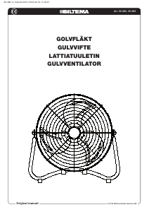 Brugsanvisning Biltema 35-383 Ventilator