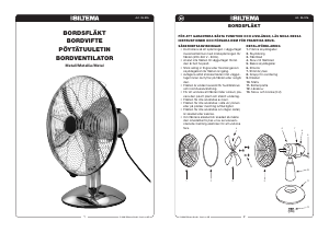 Brugsanvisning Biltema 35-976 Ventilator