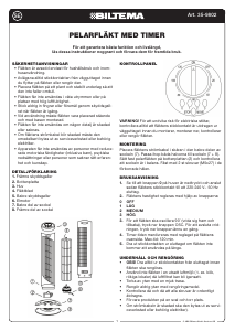 Bruksanvisning Biltema 35-9802 Vifte