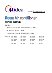 Manual Midea MPK-09EEN2 Air Conditioner