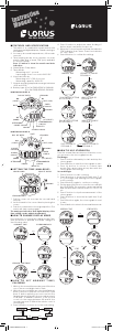 Mode d’emploi Lorus R2335LX9 Sports Montre