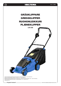 Bruksanvisning Biltema LM 38B Gressklipper