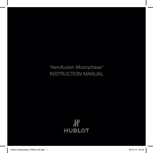 Manual Hublot 517.CX.0170.LR Classic Fusion Aerofusion Moonphase Black Magic Watch