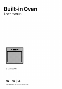 Manual BEKO BIE22400XM Oven