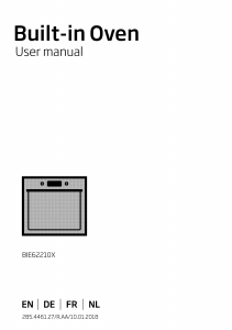 Manual BEKO BIE62210X Oven