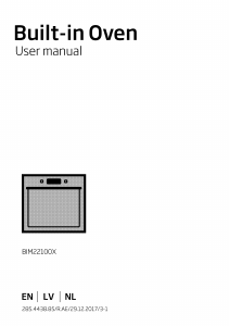 Manual BEKO BIM22100X Oven