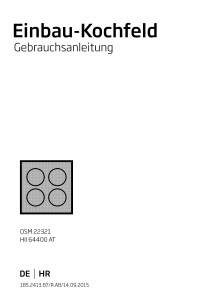 Bedienungsanleitung BEKO BSM22321X Backofen