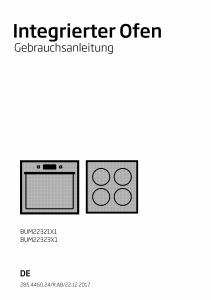 Bedienungsanleitung BEKO BUM22323X1 Backofen