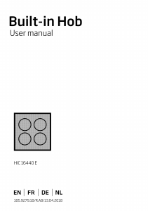 Mode d’emploi BEKO HIC 16440 E Table de cuisson