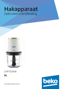 Handleiding BEKO CHP7504W Blender