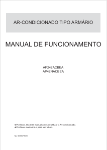 Manual Haier AP42NACBEA Ar condicionado