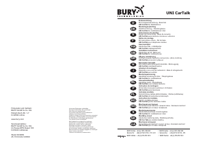 Manual BURY UNI CarTalk Car Kit