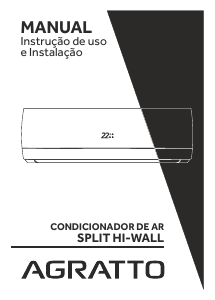 Manual Agratto CCST9FR4 Ar condicionado