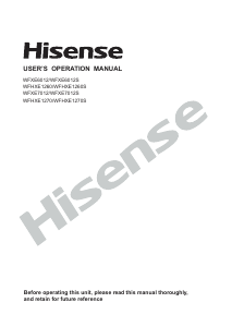 Handleiding Hisense WFXE7012S Wasmachine