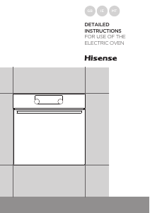 Manual Hisense BI3221AB Oven