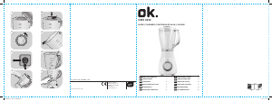 Instrukcja OK OMX 2210 Blender