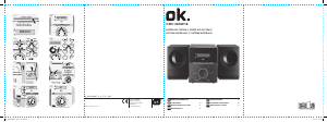 Bedienungsanleitung OK OMH 460BT-B Stereoanlage