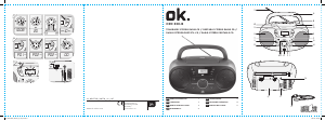 Bedienungsanleitung OK ORC 330-B Stereoanlage