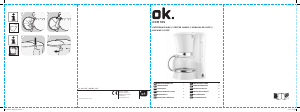 Manual OK OCM 105-W Coffee Machine