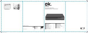 Manual de uso OK OPD 250 Reproductor DVD