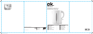 Manual OK OWK 103-W Kettle