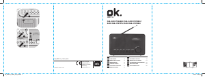 Manual de uso OK ORD 110 Radio