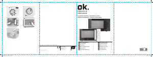 Instrukcja OK OMW 2211 W Kuchenka mikrofalowa