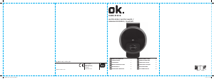 Handleiding OK OWA 3110-B Wafelijzer