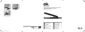 Manual OK OTS 103-R Hair Straightener