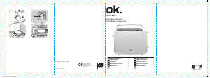 Bedienungsanleitung OK OTO 2311 Toaster