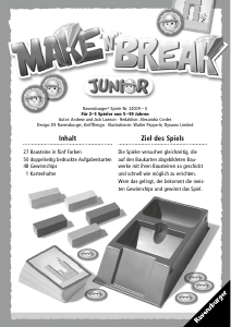 Bedienungsanleitung Ravensburger Make N Break Junior