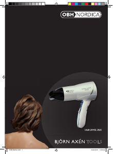 Manual OBH Nordica 5185 Bjorn Axen Tools Hair Dryer