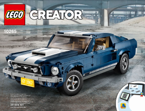 Bedienungsanleitung Lego set 10265 Creator Ford Mustang