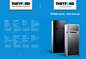 Manual Thetford N3170E Fridge-Freezer