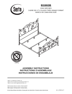Manual de uso Bell'O B538 Estructura de cama