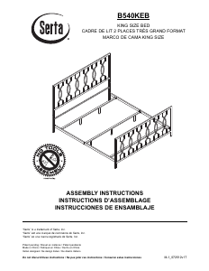 Manual de uso Bell'O B540 Estructura de cama