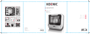 Mode d’emploi Koenic KDW 1112 Lave-vaisselle